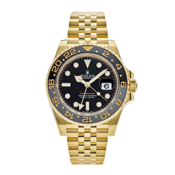 Rolex-Gmt-Master-II-Gold-Black-Dial-Replica-600x600