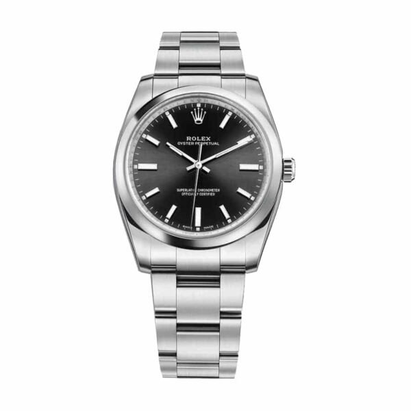 rolex-oyster-perpetual-automatic-black-dial-ladies-114200-replica-1-600x600